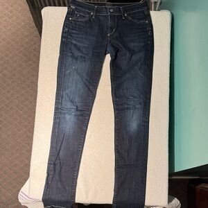 Citizens Of Humanity Low Rise Stretch Dark Wash Skinny Jeans